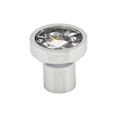 Wentworth Crystal Round Knob ( Zinc Alloy | Polished Chrome - Barrington Collection ) | Manufactured Globally