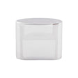 Oval Slot Knob Small ( Zinc Alloy | Polished Chrome - Sanctuary Collection ) | Manufactured Globally