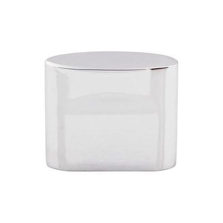 Oval Slot Knob Small ( Zinc Alloy | Polished Chrome - Sanctuary Collection ) | Manufactured Globally