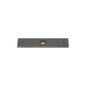 Channing Backplate ( Zinc Alloy | Ash Gray - Barrington Collection ) | Manufactured Globally
