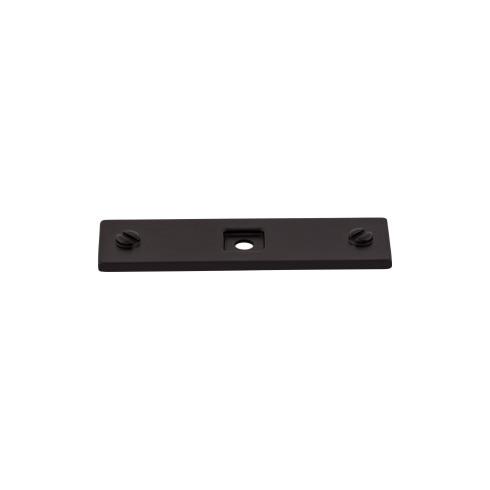 Channing Backplate ( Zinc Alloy | Flat Black - Barrington Collection ) | Manufactured Globally