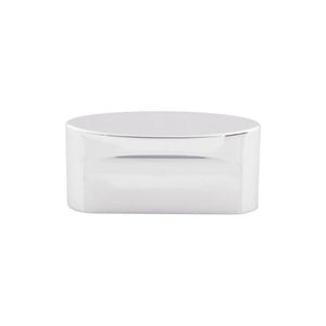 Oval Slot Knob Medium ( Zinc Alloy | Polished Chrome - Sanctuary Collection ) | Manufactured Globally