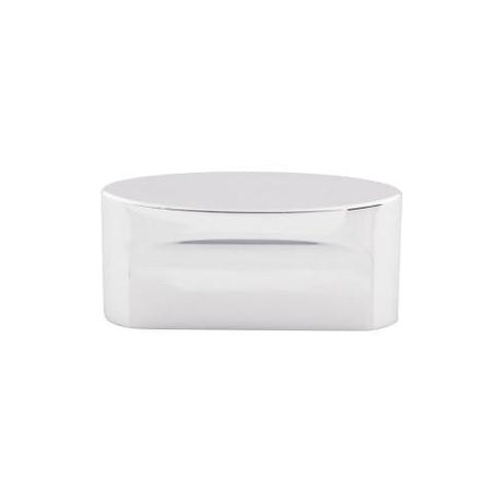 Oval Slot Knob Medium ( Zinc Alloy | Polished Chrome - Sanctuary Collection ) | Manufactured Globally