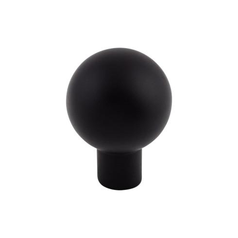 Brookline Knob ( Zinc Alloy | Flat Black - Barrington Collection ) | Manufactured Globally