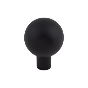 Brookline Knob ( Zinc Alloy | Flat Black - Barrington Collection ) | Manufactured Globally