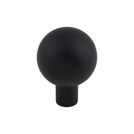 Brookline Knob ( Zinc Alloy | Flat Black - Barrington Collection ) | Manufactured Globally