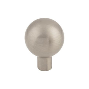 Brookline Knob ( Zinc Alloy | Brushed Satin Nickel - Barrington Collection ) | Manufactured Globally