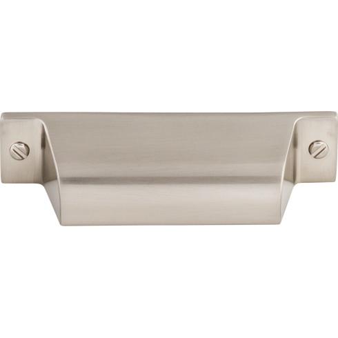 Channing Cup Pull ( Zinc Alloy | Brushed Satin Nickel - Barrington Collection ) | Manufactured Globally