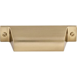 Channing Cup Pull ( Zinc Alloy | Honey Bronze - Barrington Collection ) | Manufactured Globally