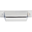 Channing Cup Pull ( Zinc Alloy | Polished Chrome - Barrington Collection ) | Manufactured Globally