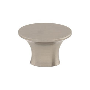 Edgewater Knob ( Zinc Alloy | Brushed Satin Nickel - Barrington Collection ) | Manufactured Globally