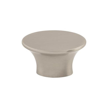 Edgewater Knob ( Zinc Alloy | Brushed Satin Nickel - Barrington Collection ) | Manufactured Globally