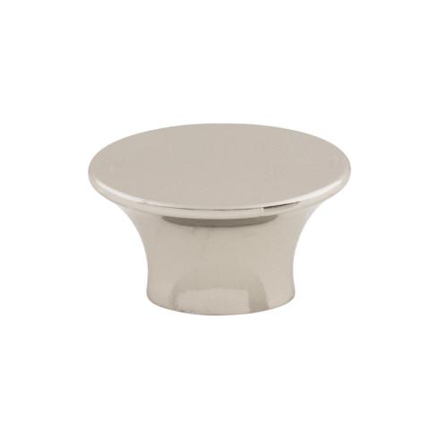 Edgewater Knob ( Zinc Alloy | Polished Nickel - Barrington Collection ) | Manufactured Globally