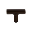 Lydia T Shape Knob ( Zinc Alloy | Oil Rubbed Bronze - Serene Collection ) | Manufactured Globally