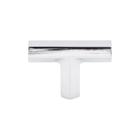 Lydia T Shape Knob ( Zinc Alloy | Polished Chrome - Serene Collection ) | Manufactured Globally