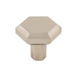 Lydia Knob ( Zinc Alloy | Brushed Satin Nickel - Serene Collection ) | Manufactured Globally