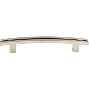 Inset Rail Pull ( Zinc Alloy | Polished Nickel - Sanctuary Collection ) | Manufactured Globally