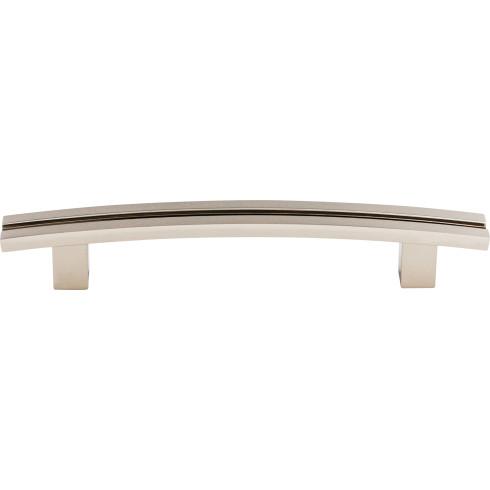 Inset Rail Pull ( Zinc Alloy | Polished Nickel - Sanctuary Collection ) | Manufactured Globally