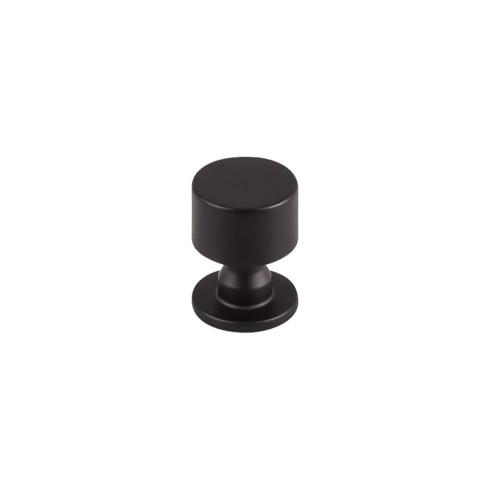 Lily Knob ( Zinc Alloy | Flat Black - Serene Collection ) | Manufactured Globally