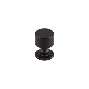 Lily Knob ( Zinc Alloy | Flat Black - Serene Collection ) | Manufactured Globally