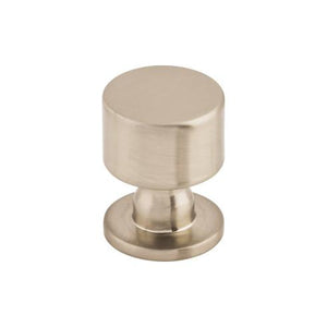 Lily Knob ( Zinc Alloy | Brushed Satin Nickel - Serene Collection ) | Manufactured Globally