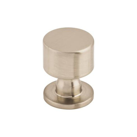 Lily Knob ( Zinc Alloy | Brushed Satin Nickel - Serene Collection ) | Manufactured Globally