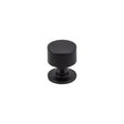 Lily Knob ( Zinc Alloy | Flat Black - Serene Collection ) | Manufactured Globally