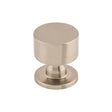 Lily Knob ( Zinc Alloy | Brushed Satin Nickel - Serene Collection ) | Manufactured Globally