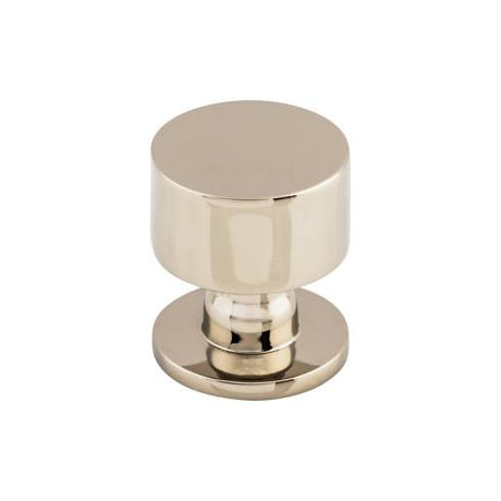 Lily Knob ( Zinc Alloy | Polished Nickel - Serene Collection ) | Manufactured Globally