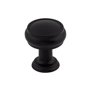Eden Small Knob ( Zinc Alloy | Flat Black - Serene Collection ) | Manufactured Globally