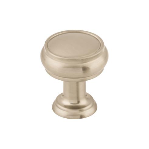 Eden Small Knob ( Zinc Alloy | Brushed Satin Nickel - Serene Collection ) | Manufactured Globally