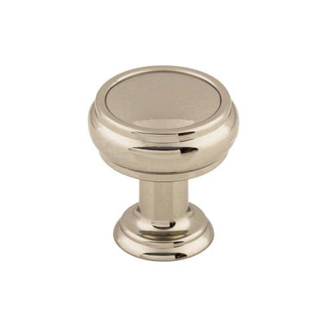 Eden Small Knob ( Zinc Alloy | Polished Nickel - Serene Collection ) | Manufactured Globally