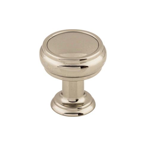 Eden Small Knob ( Zinc Alloy | Polished Nickel - Serene Collection ) | Manufactured Globally
