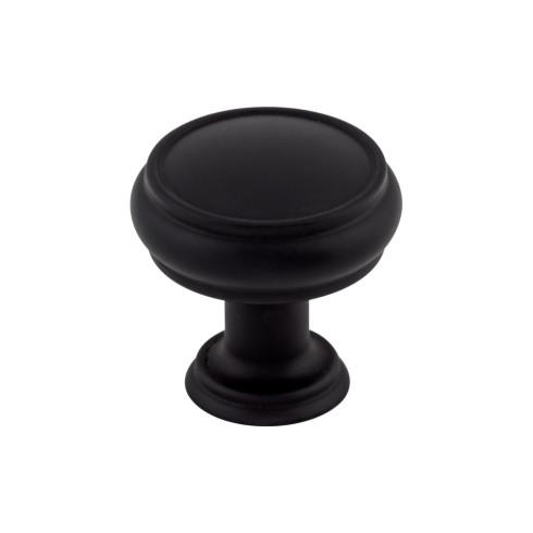 Eden Medium Knob ( Zinc Alloy | Flat Black - Serene Collection ) | Manufactured Globally