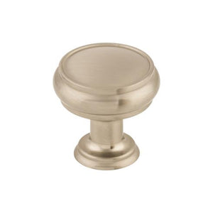 Eden Medium Knob ( Zinc Alloy | Brushed Satin Nickel - Serene Collection ) | Manufactured Globally