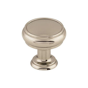 Eden Medium Knob ( Zinc Alloy | Polished Nickel - Serene Collection ) | Manufactured Globally