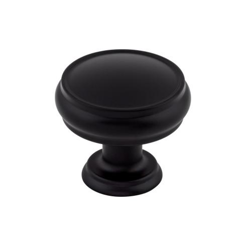 Eden Large Knob ( Zinc Alloy | Flat Black - Serene Collection ) | Manufactured Globally