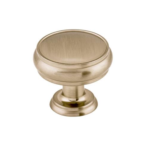 Eden Large Knob ( Zinc Alloy | Brushed Satin Nickel - Serene Collection ) | Manufactured Globally