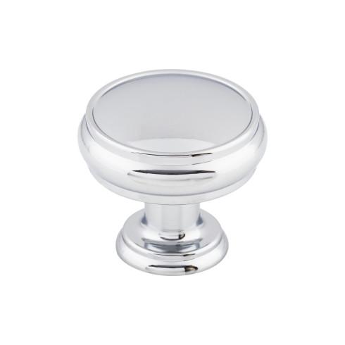 Eden Large Knob ( Zinc Alloy | Polished Chrome - Serene Collection ) | Manufactured Globally