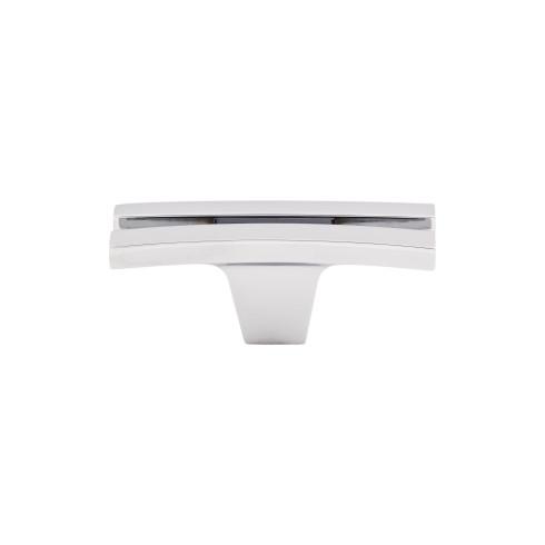 Flared Knob ( Zinc Alloy | Polished Chrome - Sanctuary Collection ) | Manufactured Globally