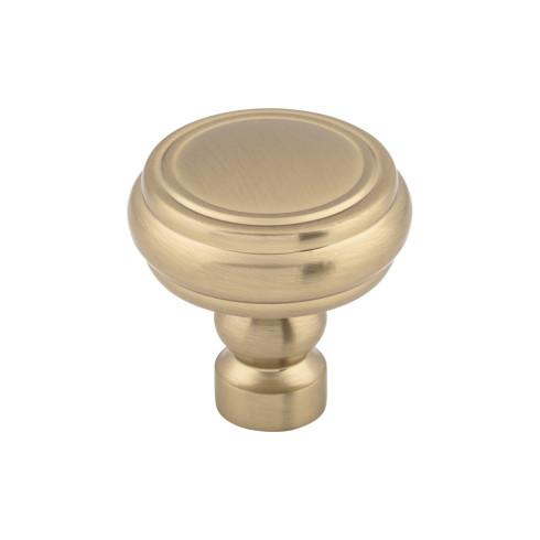 Brixton Rimmed Knob ( Zinc Alloy | Honey Bronze - Devon Collection ) | Manufactured Globally