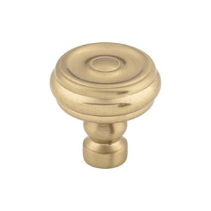 Brixton Button Knob ( Zinc Alloy | Honey Bronze - Devon Collection ) | Manufactured Globally