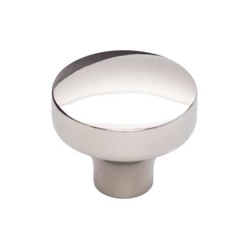 Kinney Knob ( Zinc Alloy | Polished Nickel - Lynwood Collection ) | Manufactured Globally