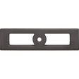 Hollin Knob Backplate ( Zinc Alloy | Ash Gray - Lynwood Collection ) | Manufactured Globally