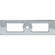 Hollin Knob Backplate ( Zinc Alloy | Polished Chrome - Lynwood Collection ) | Manufactured Globally