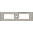 Hollin Knob Backplate ( Zinc Alloy | Polished Nickel - Lynwood Collection ) | Manufactured Globally