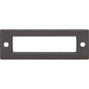 Placa trasera Hollin (aleación de zinc | gris ceniza - Colección Lynwood) | Fabricada en todo el mundo