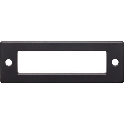 Placa trasera Hollin (aleación de zinc | negro mate - Colección Lynwood) | Fabricada en todo el mundo