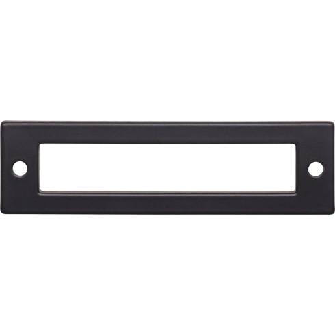 Placa trasera Hollin (aleación de zinc | negro mate - Colección Lynwood) | Fabricada en todo el mundo