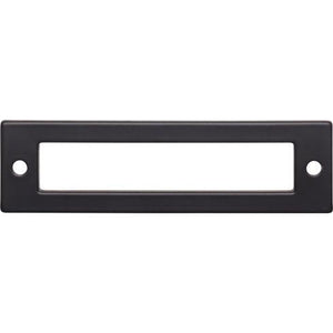 Placa trasera Hollin (aleación de zinc | negro mate - Colección Lynwood) | Fabricada en todo el mundo